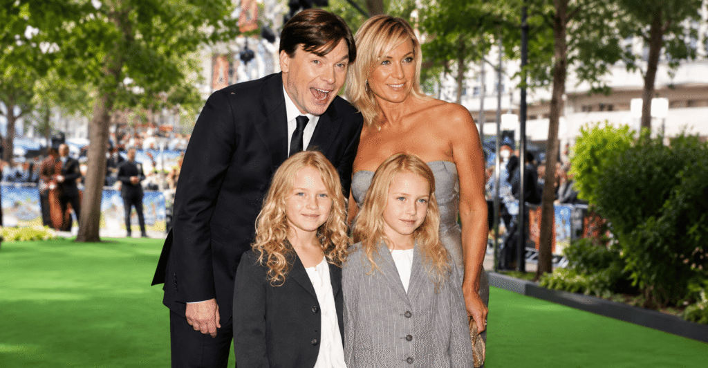 Kelly Tisdale and Mike Myers family life