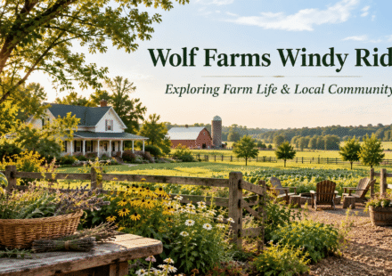 Wolf Farms Windy Ridge farm landscape and local community